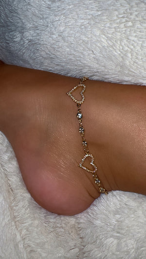 Divine love anklet
