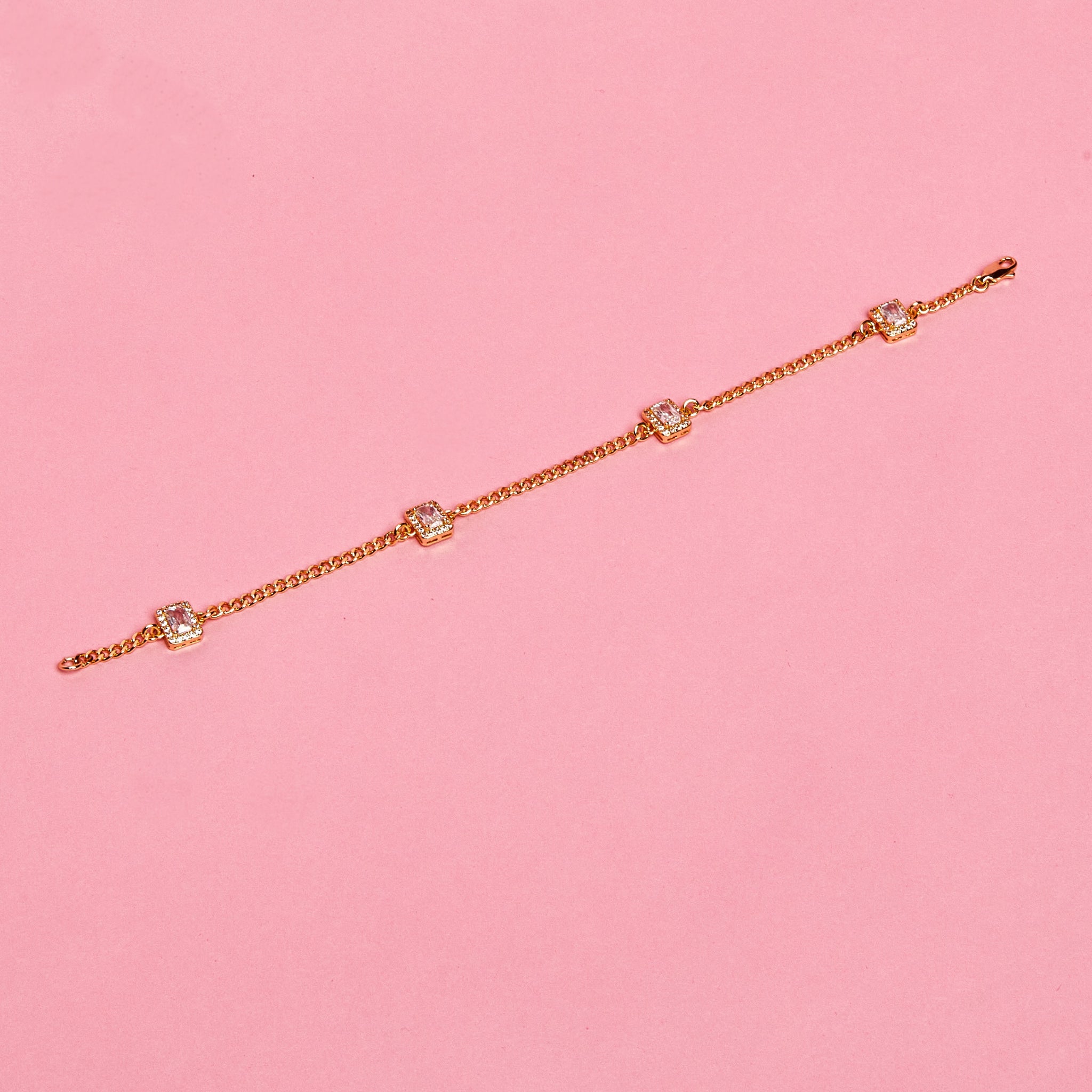 Emerald anklet