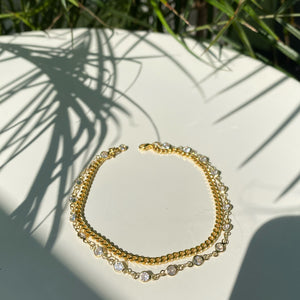 Sunset anklet